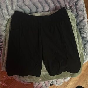 No Boundaries Black Bike Shorts Athletic Casual
